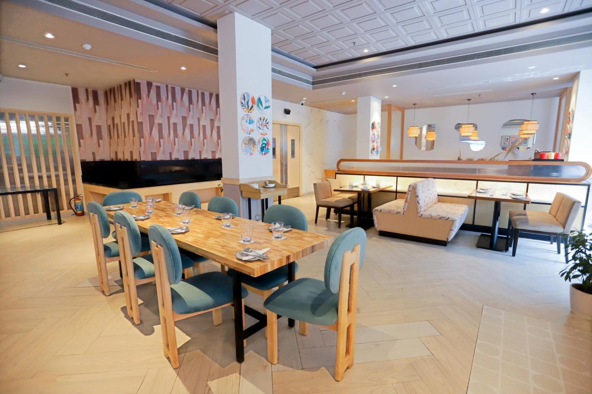Park Inn By Radisson,South Delhi Nowe Delhi Zewnętrze zdjęcie Interior of the restaurant